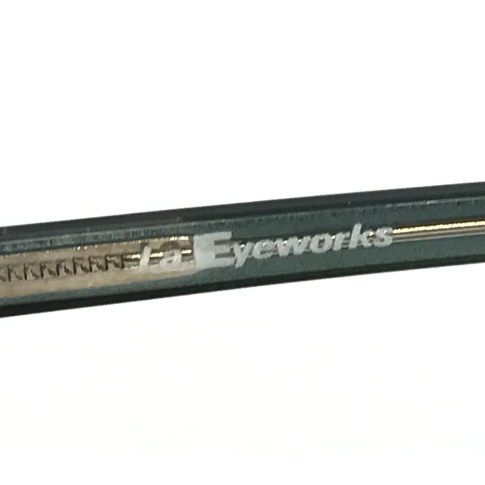 Vintage l.a. Eyeworks Eyeglasses Frames TROT 293 Clear Green Purple 45-22-138
